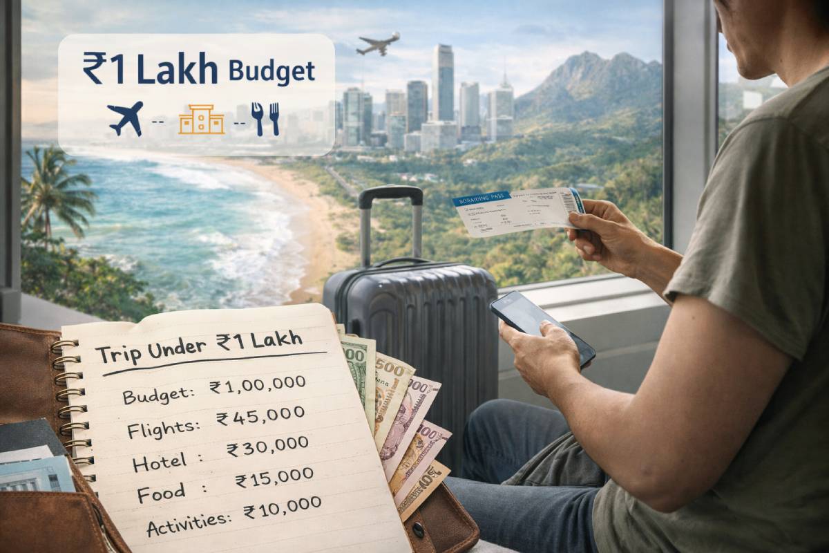 Best International Trips Under ₹1 Lakh from India