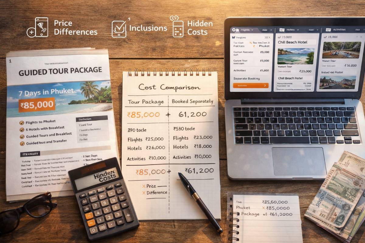 Tour Package vs Self-Planned Trip: Which One Is Actually Cheaper?